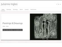 Tablet Screenshot of inglesart.com